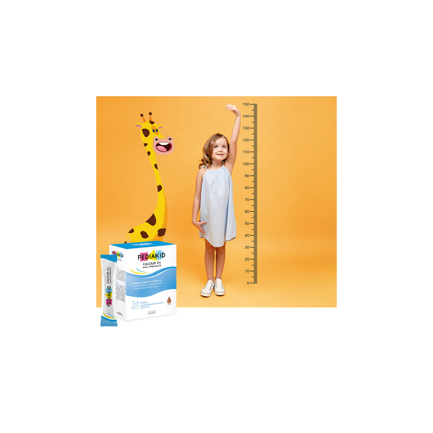 Calcio C+ - PEDIAKID - Confezione da 14 stick