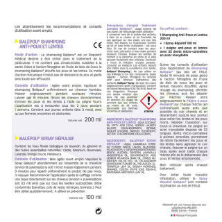 Trattamento Completo Balépou® Anti-pidocchi e lendini - PEDIAKID