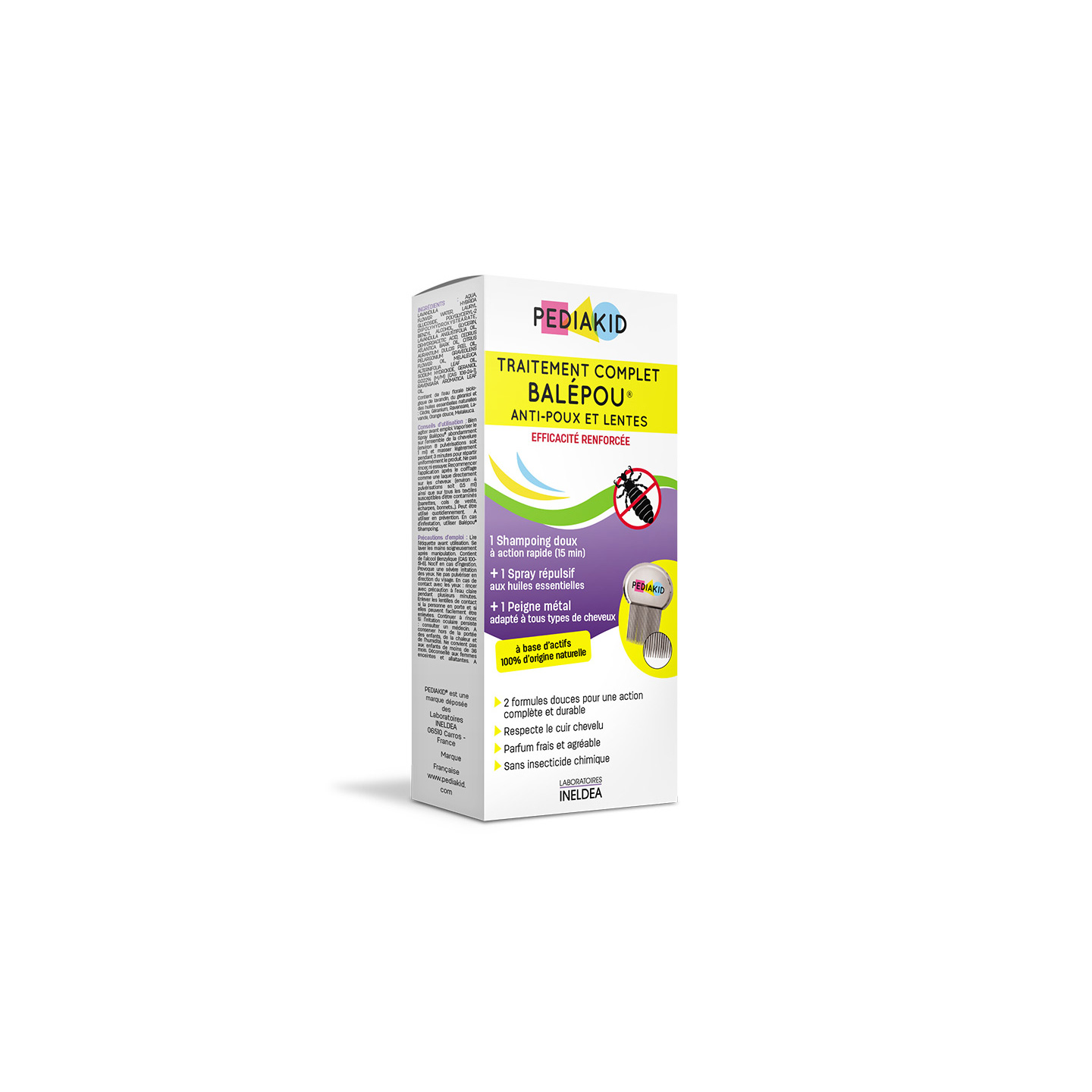 Trattamento Completo Balépou® Anti-pidocchi e lendini - PEDIAKID