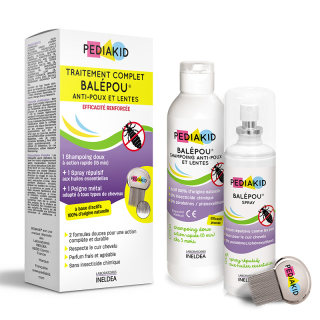 Trattamento Completo Balépou® Anti-pidocchi e lendini - PEDIAKID