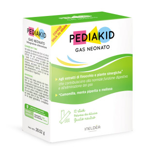 Gas Neonato - PEDIAKID - Confezione da 12 stick