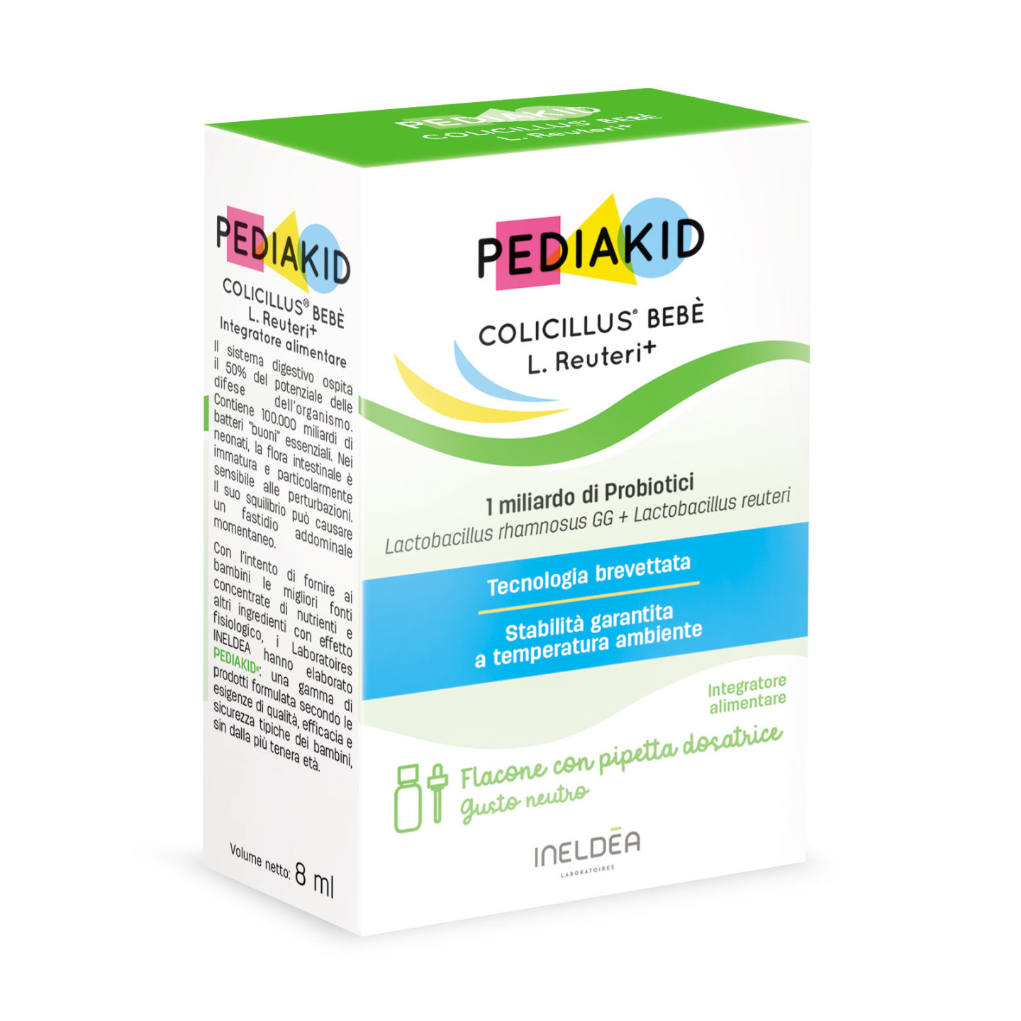 COLICILLUS® BEBÈ L. Reuteri+ - PEDIAKID