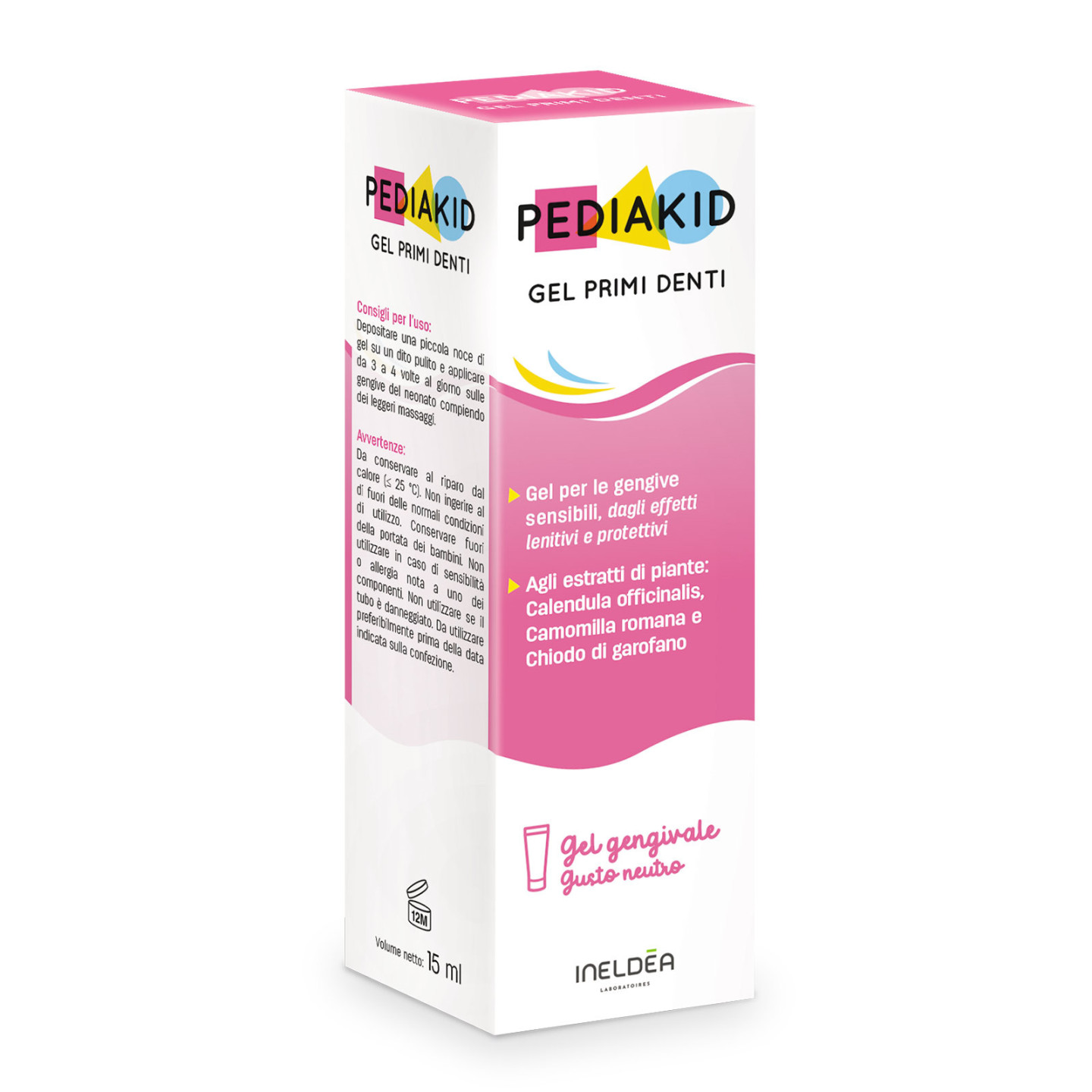Gel Primi Denti - PEDIAKID - Tubo da 15 ml