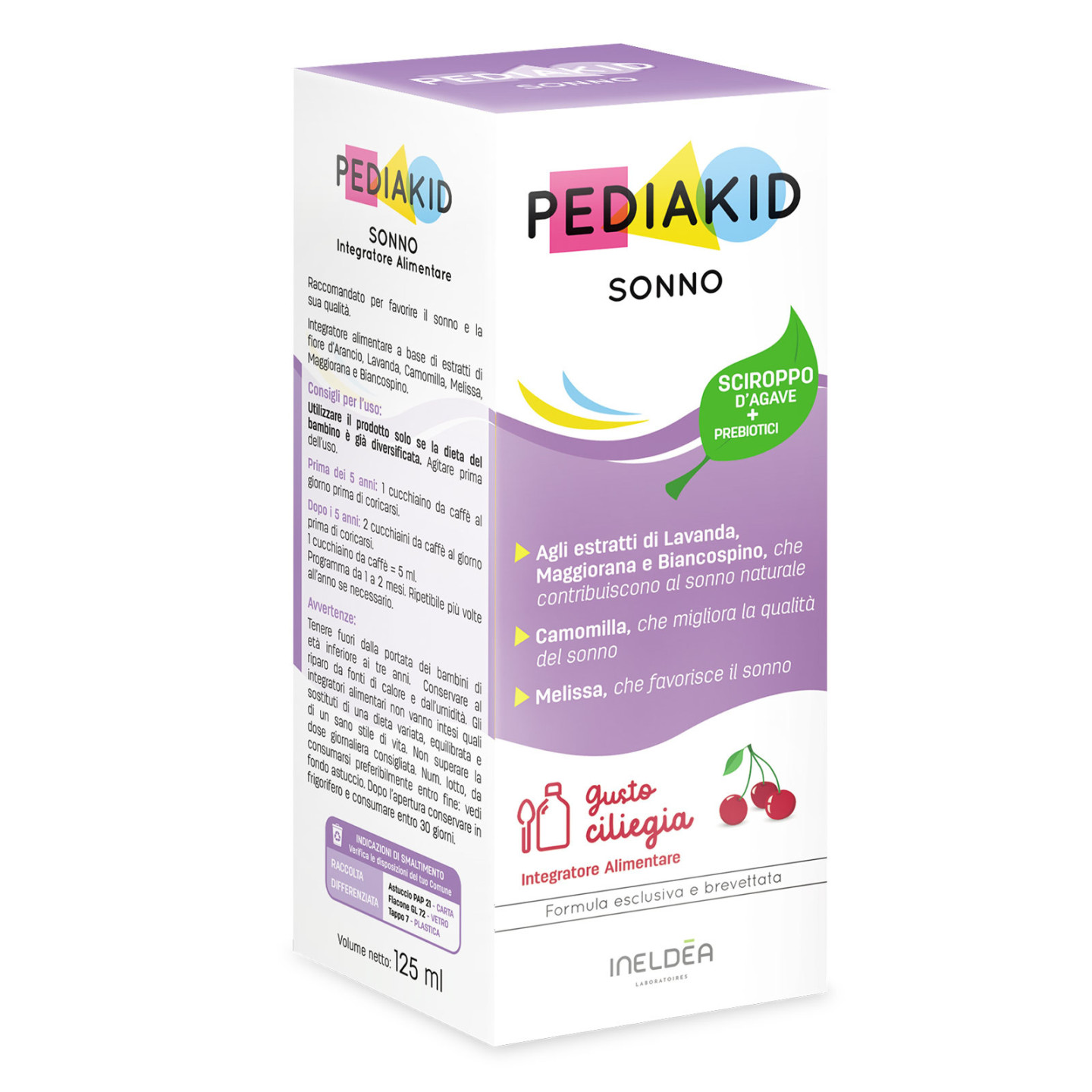 Sonno - PEDIAKID - Flacone da 125 o 250 ml