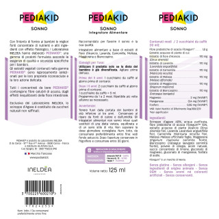Sonno - PEDIAKID - Flacone da 125 o 250 ml