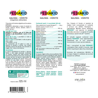 Nausea Vomito Mal d'Auto - PEDIAKID